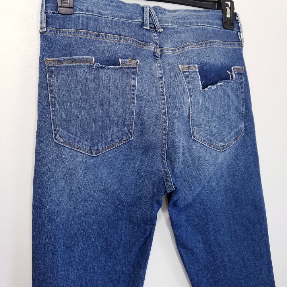 Good American | Stretch High Rise Jean, size 12 - Picture 4 of 13